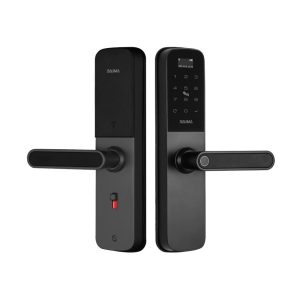 khoa dien tu bauma bm610 hinh minh hoa 2 1 - Khóa điện tử vân tay BAUMA BM610 Thân khóa lớn 912.20.391