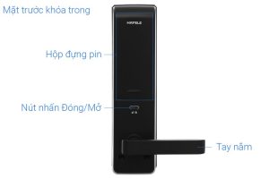 khoa dien tu hafele el7200 tc 912 3 - Khóa điện tử Hafele EL7200-TC 912.05.714 – Thân khóa nhỏ