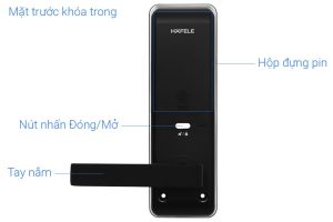 khoa dien tu hafele el7700 tcs 912 2 - [SALE 35%] Khóa điện tử vân tay Hafele EL7700-TCS 912.05.583 – Thân khóa nhỏ