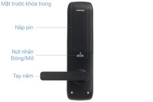 khoa dien tu hafele el7800 tcs 912 1 - Khóa điện tử vân tay EL7800 TCS Hafele 912.05.763