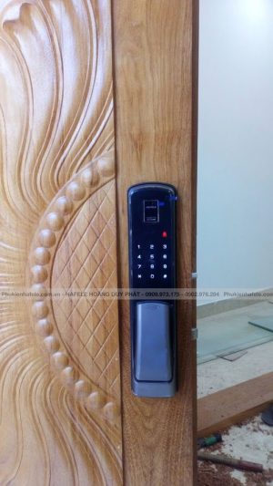 khoa dien tu hafele el9500 tcs 912 2 - Khóa điện tử vân tay Häfele EL9500-TCS 912.05.315 Màu Xám