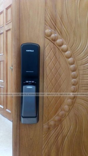 khoa dien tu hafele el9500 tcs 912 3 - Khóa điện tử vân tay Häfele EL9500-TCS 912.05.315 Màu Xám