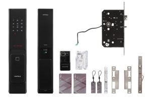 khoa dien tu hafele pp8100 912 5 - Khóa điện tử Vân tay + Bluetooth Hafele PP8100 912.20.260