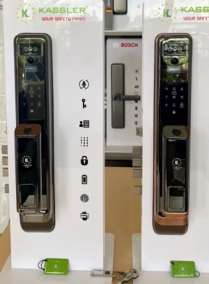 khoa dien tu kassler kl 838 red bronze 1 - Khóa điện tử Kassler KL-838 Red Bronze App, Face ID tiêu chuẩn Đức