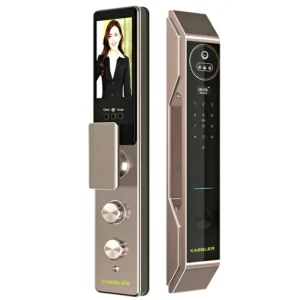 Khóa điện tử Kassler KL-899 CNC Coffee APP, Face ID tiêu chuẩn Đức