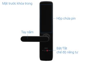 khoa dien tu van tay hafele dl7100 912 2 - Khóa điện tử vân tay Hafele DL7100 912.05.498
