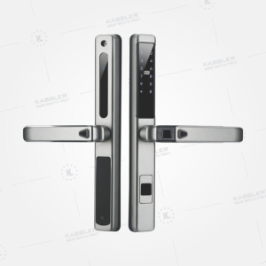 Khóa vân tay cửa nhôm Kassler KL-599 LX GREY APP, REMOTE tiêu chuẩn Đức