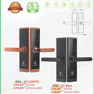khoa van tay kassler kl 567 black app 1 - Khóa vân tay Kassler KL-567 Black App tiêu chuẩn Đức