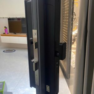 khoa van tay kassler kl 599 at black app remote 1 - Khóa vân tay cửa nhôm Kassler KL-599 AT BLACK APP, REMOTE tiêu chuẩn Đức