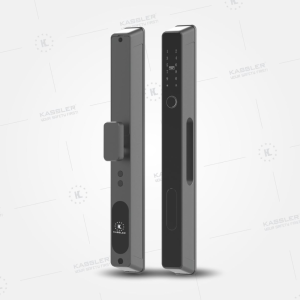 Khóa vân tay cửa nhôm Kassler KL-599 AT GREY APP tiêu chuẩn Đức