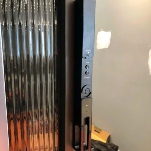 khoa van tay kassler kl 599 cnc vf black4 - Khóa vân tay cửa nhôm Kassler KL-599 CNC-VF Black App tiêu chuẩn Đức