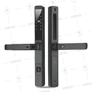Khóa vân tay cửa nhôm Kassler KL-599 LX BLACK APP, Remote tiêu chuẩn Đức