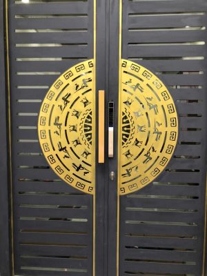 khoa van tay kassler kl 599 pro champagne gold 3 - Khóa vân tay cửa nhôm Kassler KL-599 PRO CHAMPAGNE GOLD APP tiêu chuẩn Đức