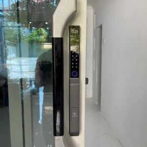 khoa van tay kassler kl 599 pro grey app 3 - Khóa vân tay cửa nhôm Kassler KL-599 PRO GREY APP tiêu chuẩn Đức