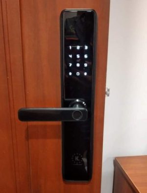 khoa van tay kassler kl 669 black app5 - Khóa vân tay Kassler KL-669 Black App tiêu chuẩn Đức