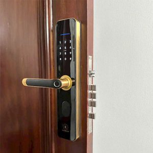 khoa van tay kassler kl 696 gold app 3 - Khóa vân tay Kassler KL-696 GOLD APP tiêu chuẩn Đức
