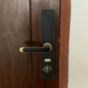 khoa van tay kassler kl 696 green bronze app5 - Khóa vân tay Kassler KL-696 GREEN BRONZE APP tiêu chuẩn Đức