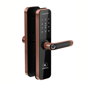 khoa van tay kassler kl 696 red bronze app4 - Khóa vân tay Kassler KL-696 RED BRONZE APP tiêu chuẩn Đức