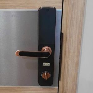 khoa van tay kassler kl 696 red bronze app5 - Khóa vân tay Kassler KL-696 RED BRONZE APP tiêu chuẩn Đức