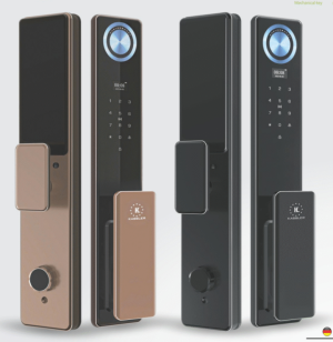khoa van tay kassler kl 809 cnc black app 2 - Khóa vân tay Kassler KL-809 CNC Black App tiêu chuẩn Đức