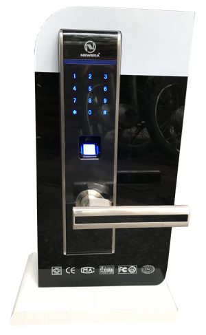 Khóa vân tay kết hợp khóa mật mã chìa cơ Newera NE6666FP66SN