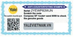 Khóa thẻ Yale YDR 3110+