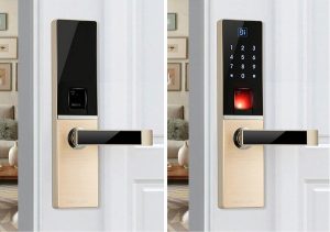 Khóa cửa Wifi, khoá vân tay Dessmann A800-P ( Đức) - chống nước mưa