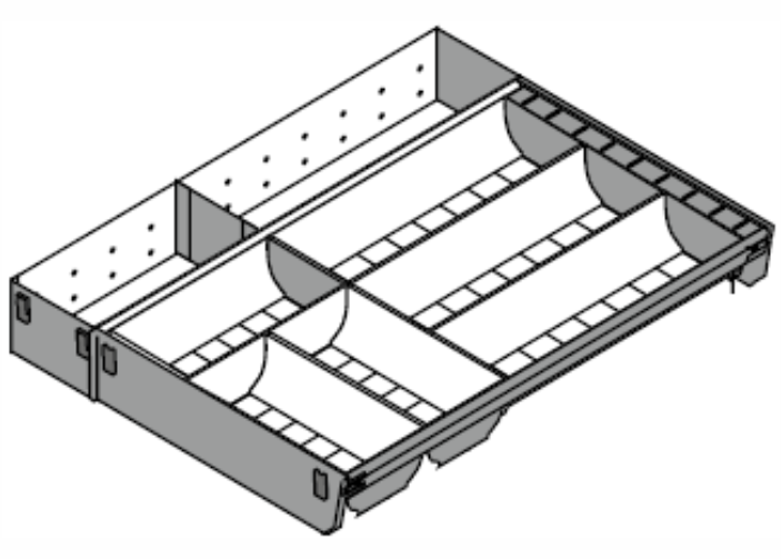 ki420555 - Khay chia KI4 Blum 555.24.507 ki420555 - Khay chia KI4 Blum 555.24.507