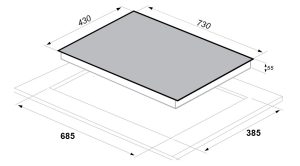 Bếp từ Napoliz ITC836EGO