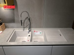 kich thuoc chau rua carysil tip1 1 1 - Chậu rửa Carysil TIP1 màu Arena