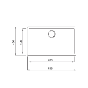 Chậu rửa đá Malloca ZEN K-13073