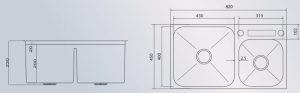 Chậu rửa Grob GS304-8245