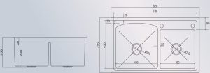 Chậu rửa Grob GS304-8247HD