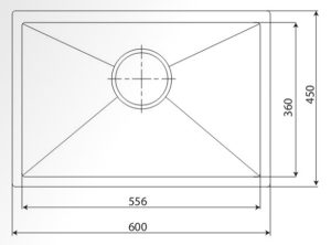 Chậu rửa Kaff KF-HM6045BI