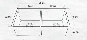 kich thuoc chau rua rosler rl01 7245c - Chậu rửa Roslerer RL01-7245 Cân
