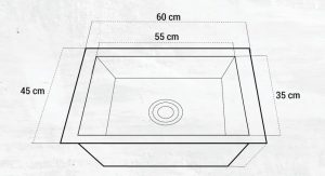 kich thuoc chau rua rosler rl04 6045 - Chậu rửa Roslerer RL04-6045