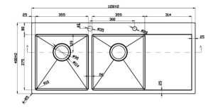 Chậu rửa Sobisung SB-11548