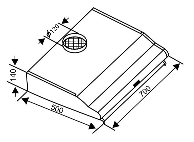 kich thuoc hut mui sevilla sv - Máy hút mùi Sevilla SV-70 Inox kich thuoc hut mui sevilla sv - Máy hút mùi Sevilla SV-70 Inox