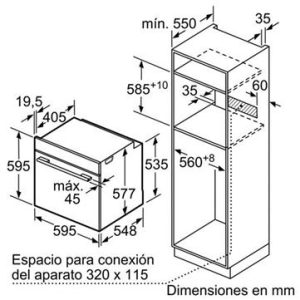 Lò nướng Bosch HBG673BS1F