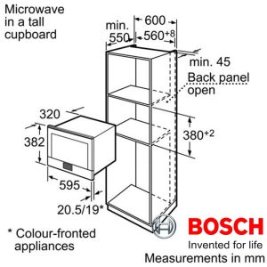 Lò vi sóng Bosch HMT75M664