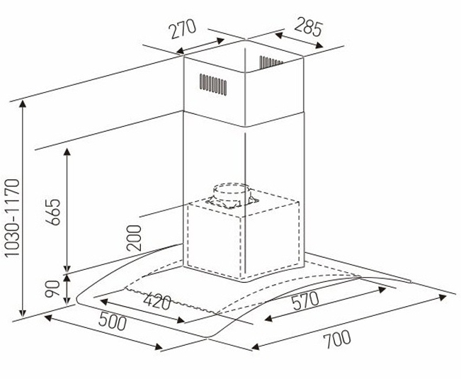 kich thuoc may hut mui arber ab tm06 - Máy hút mùi Arber AB-TM06 kich thuoc may hut mui arber ab tm06 - Máy hút mùi Arber AB-TM06