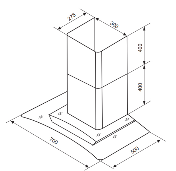kich thuoc may hut mui batani ml 20a - Máy hút mùi Batani ML-20B kich thuoc may hut mui batani ml 20a - Máy hút mùi Batani ML-20B