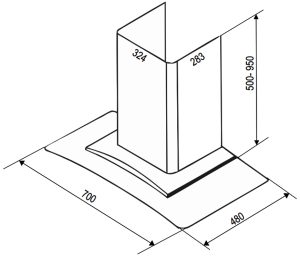 kich thuoc may hut mui bauer bc 70sbl - Máy hút mùi Bauer BC-70SBL kich thuoc may hut mui bauer bc 70sbl - Máy hút mùi Bauer BC-70SBL