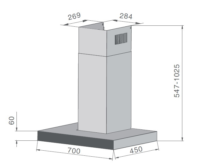 kich thuoc may hut mui feuer fe t567 - Máy hút mùi Feuer FE-T567 kich thuoc may hut mui feuer fe t567 - Máy hút mùi Feuer FE-T567