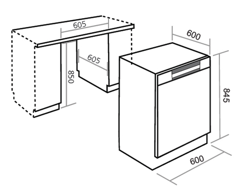 kich thuoc may rua bat grasso gs 880 - Máy rửa bát Grasso GS 880 kich thuoc may rua bat grasso gs 880 - Máy rửa bát Grasso GS 880