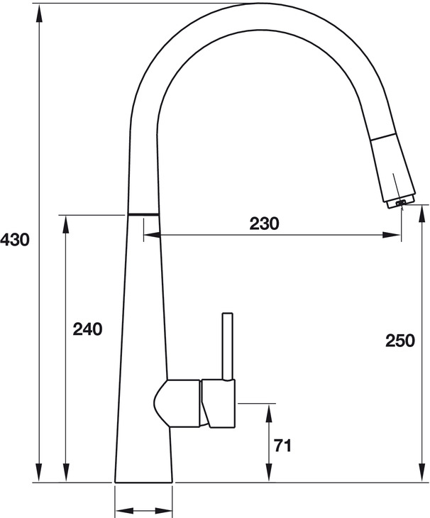 kich thuoc voi hafele 570 51 0006 - Vòi rửa Hafele AUGUSTUS HT-C250 570.51.000 kich thuoc voi hafele 570 51 0006 - Vòi rửa Hafele AUGUSTUS HT-C250 570.51.000