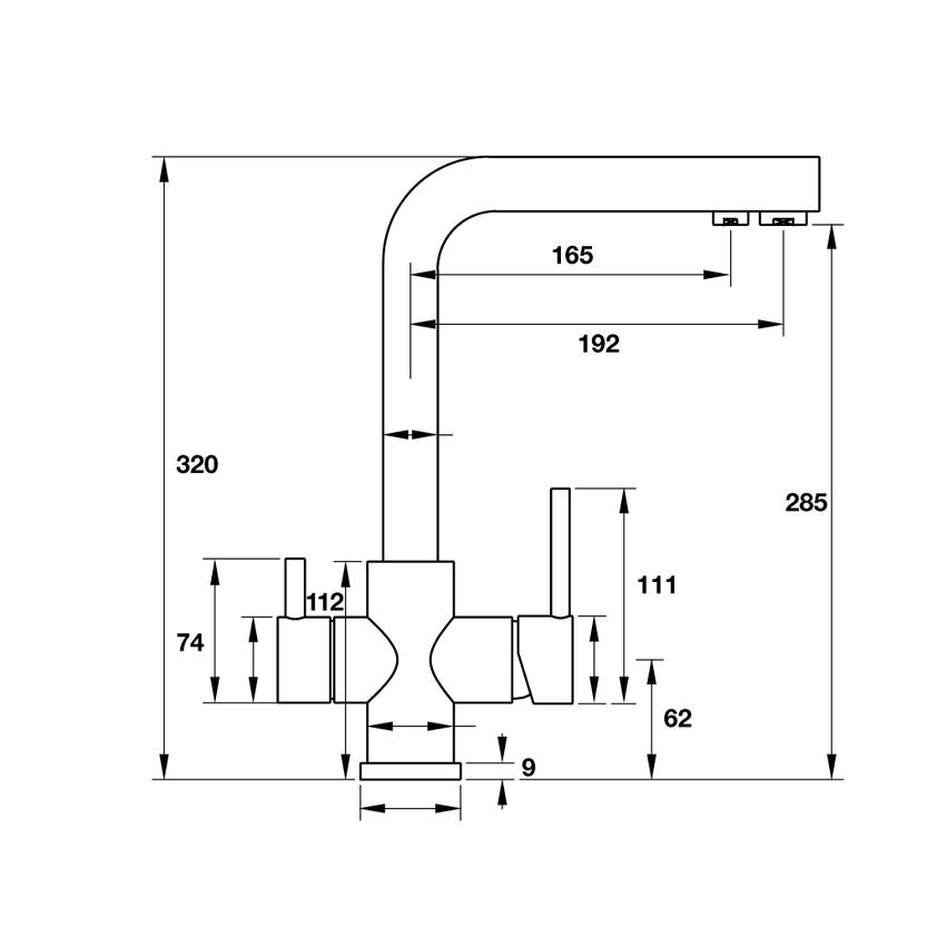 kich thuoc voi hafele 570 51 0502 - Vòi rửa Hafele MARCUS HT-C285 570.51.050 kich thuoc voi hafele 570 51 0502 - Vòi rửa Hafele MARCUS HT-C285 570.51.050