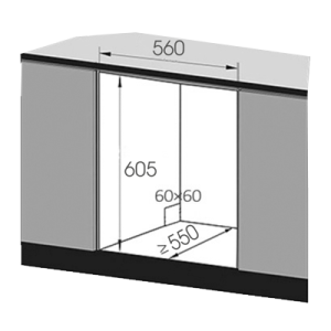 lap20dat20bi205 - Texgio Dishwasher TG-BI205 - 8 Bộ Sấy Khí Nóng, Diệt Khuẩn UV