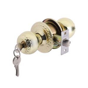 Khóa cơ tay nắm tròn Demax LK801 PB