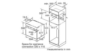 ln10 - Lò nướng BOSCH EUI.HBG635BS1|Serie 8